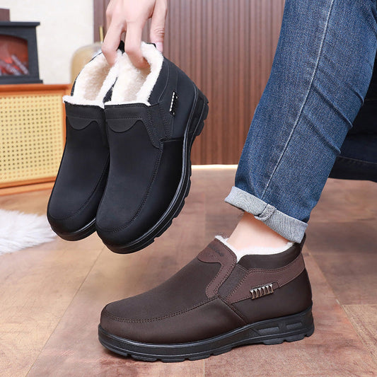 ❄️Yeni Kış❄️Erkek Slip-On Kışlık Ayakkabı