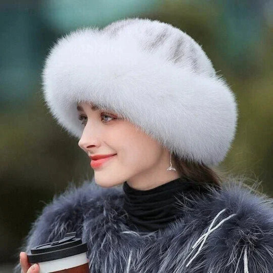 Kadın Kışlık Kürklü Şapka