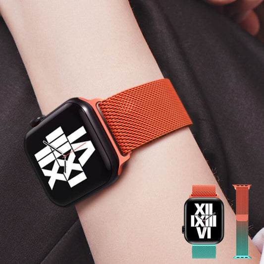 iwatch için paslanmaz çelik manyetik kayış