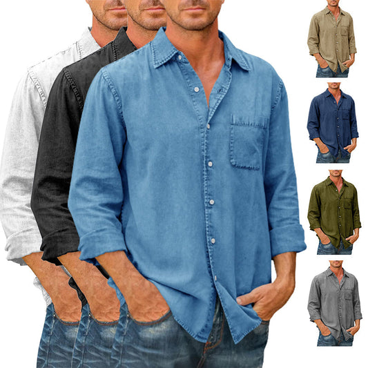 2023 yeni ürün - erkek gömleği [uzun kollu]